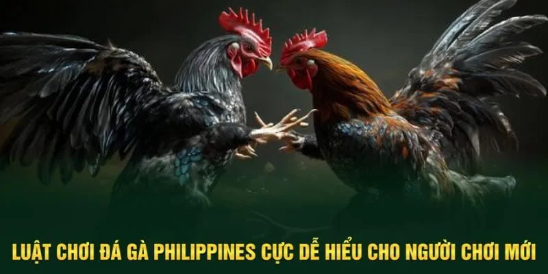 Luật chơi đá gà Philippines dễ hiểu
